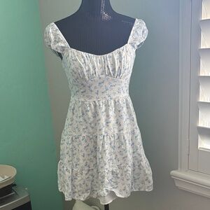 Hollister Blue Floral Dress
